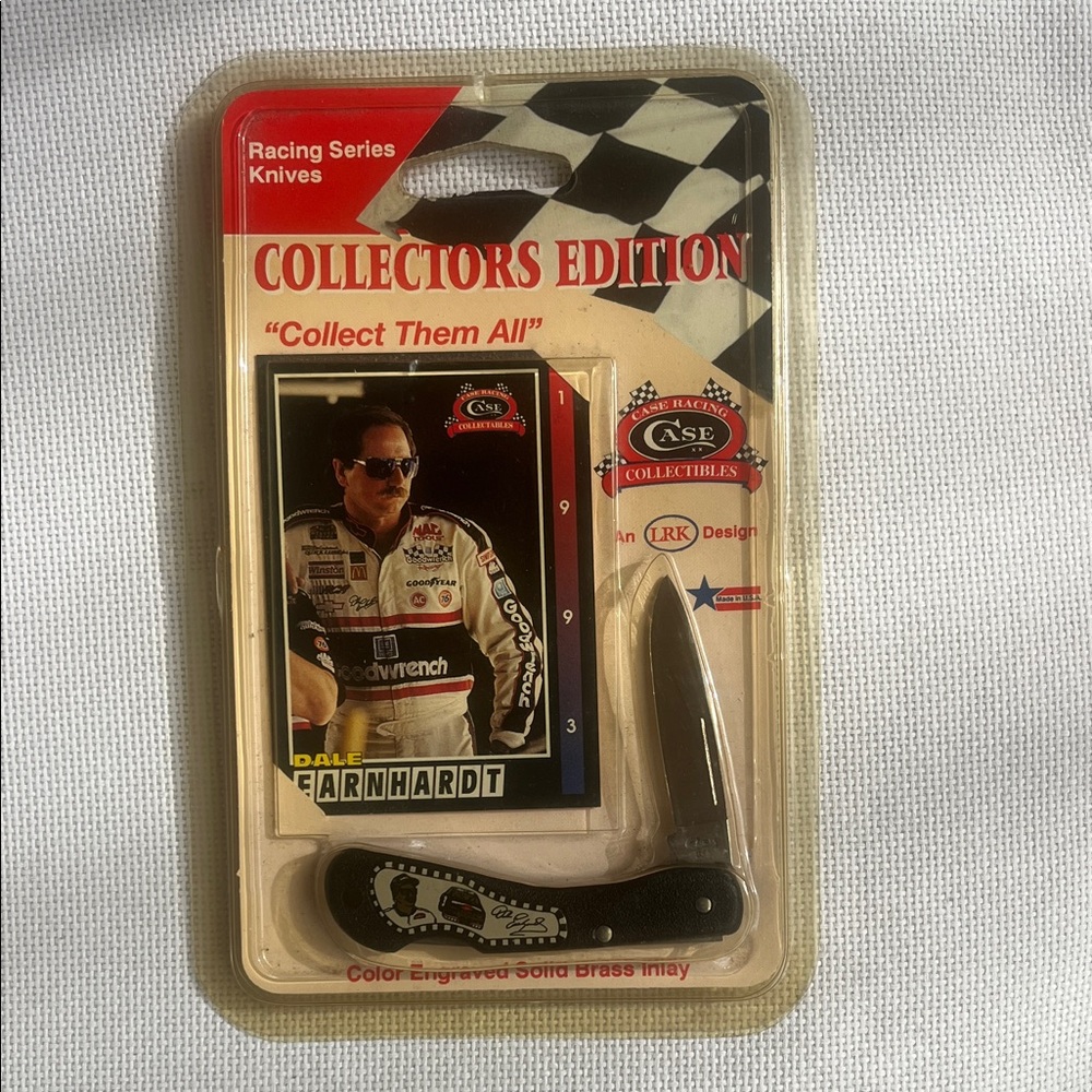 DALE EARNHARDT Collectors Edition Black Knife